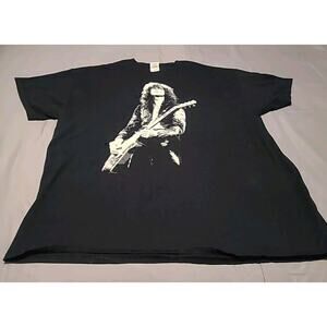 VTG Jimmy Page Shirt Mens 2XL Black ZOSO Led Zeppelin